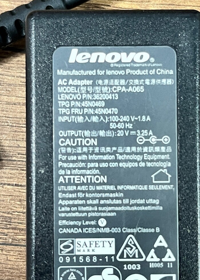 Orjinal Lenovo Laptop Şarj Cihazı - Görsel 3