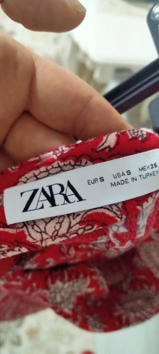 Kırmızı Bohem Bağcıklı Mini Etekli şort - Görsel 5