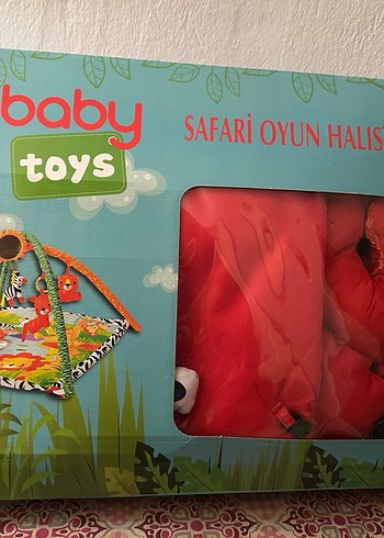 Renkli Safari Bebek Oyun Halısı