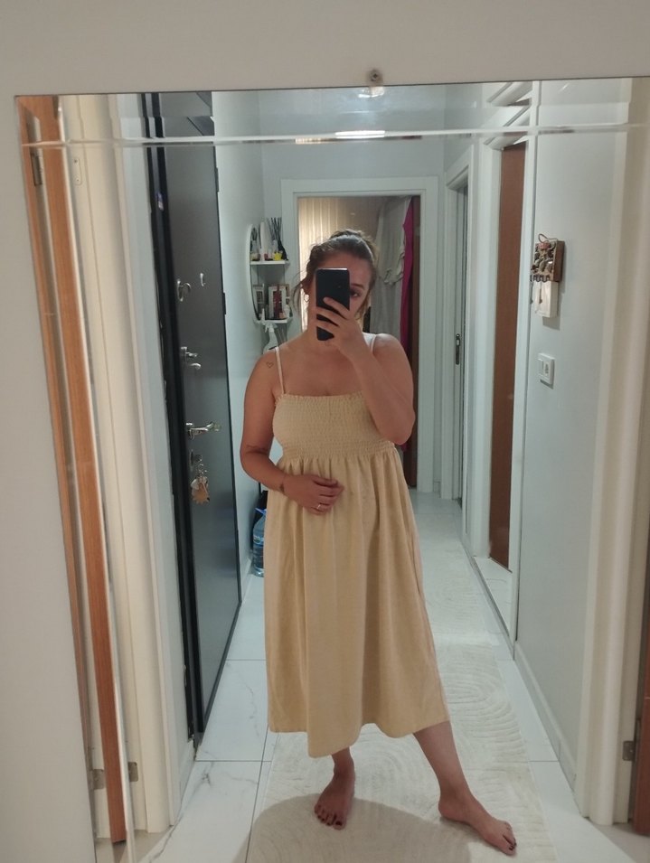 Günlük Midi Elbise - Görsel 3