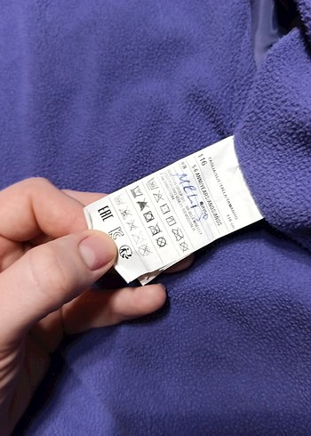 Kız Çocuk Mor Fermuarlı Kapüşonlu Ceket - Görsel 7