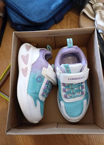 Kız Çocuk Pudra Pembe Cırt Cırtlı Spor Ayakkabı - Görsel 9