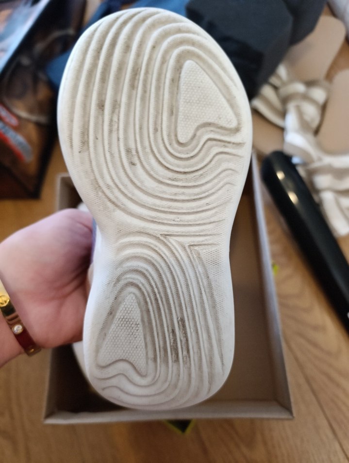 Kız Çocuk Pudra Pembe Cırt Cırtlı Spor Ayakkabı - Görsel 5