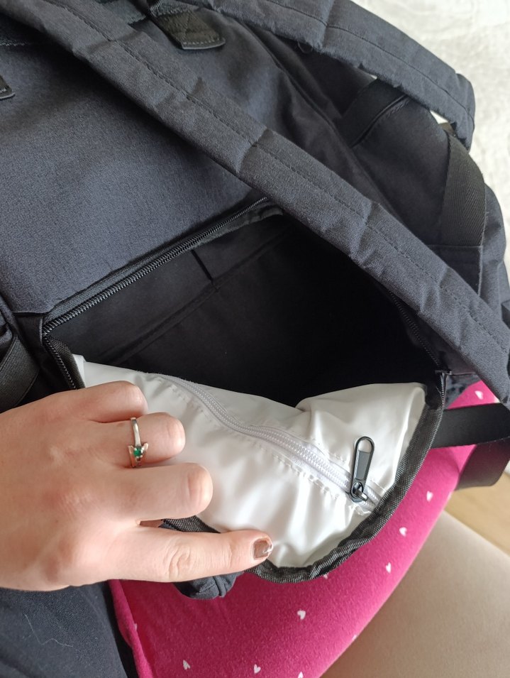 Siyah Smart Bebek Bakım Çantası - Görsel 2