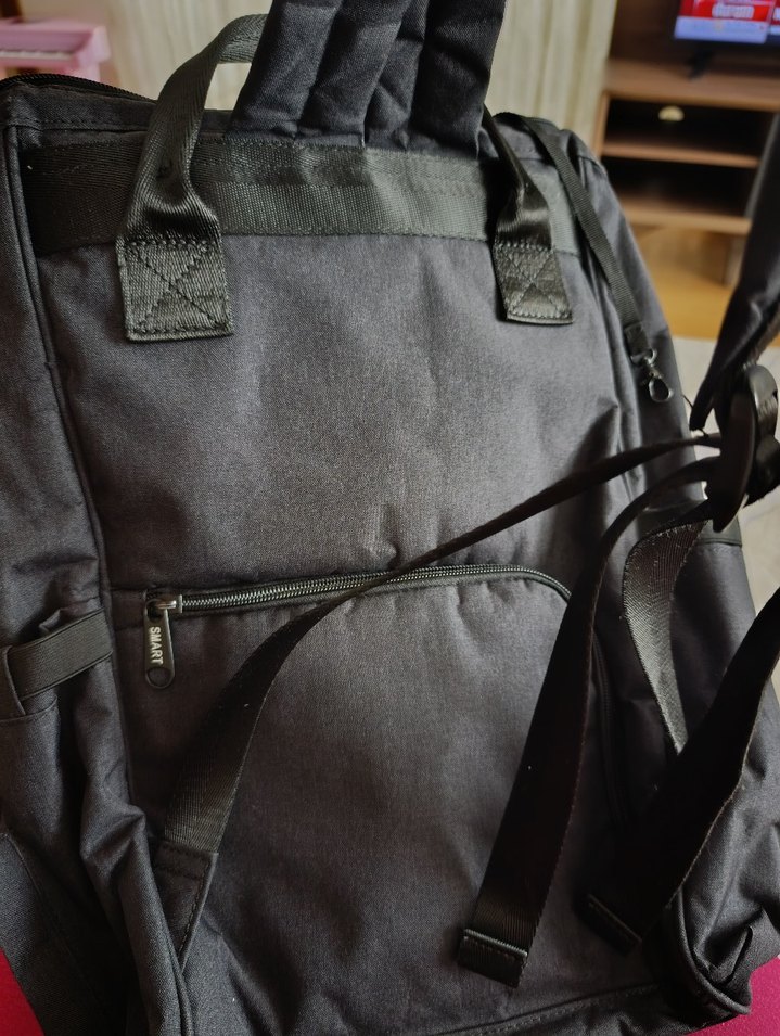 Siyah Smart Bebek Bakım Çantası - Görsel 5