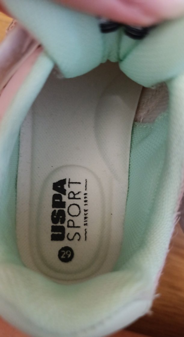 Kız Çocuk Pembe Cırt Cırtlı Spor Ayakkabı - Görsel 3