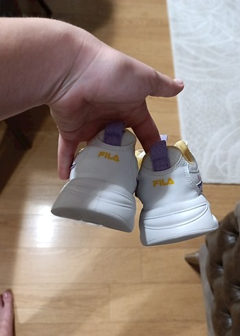 Kız Çocuk Beyaz Renkli Baskılı Spor Ayakkabı - Görsel 4