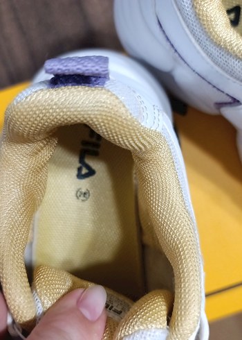 Kız Çocuk Beyaz Renkli Baskılı Spor Ayakkabı - Görsel 6