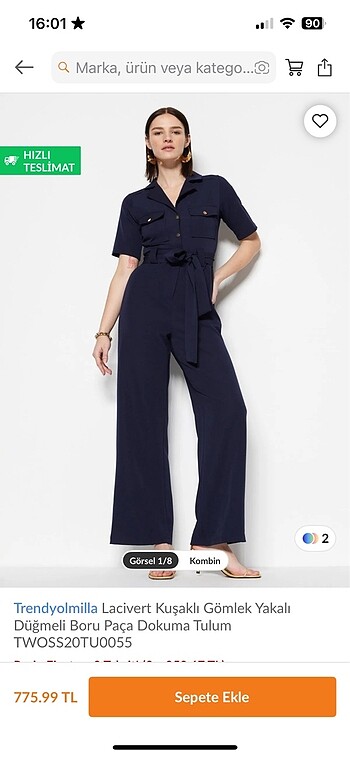 Trendyol Milla tulum