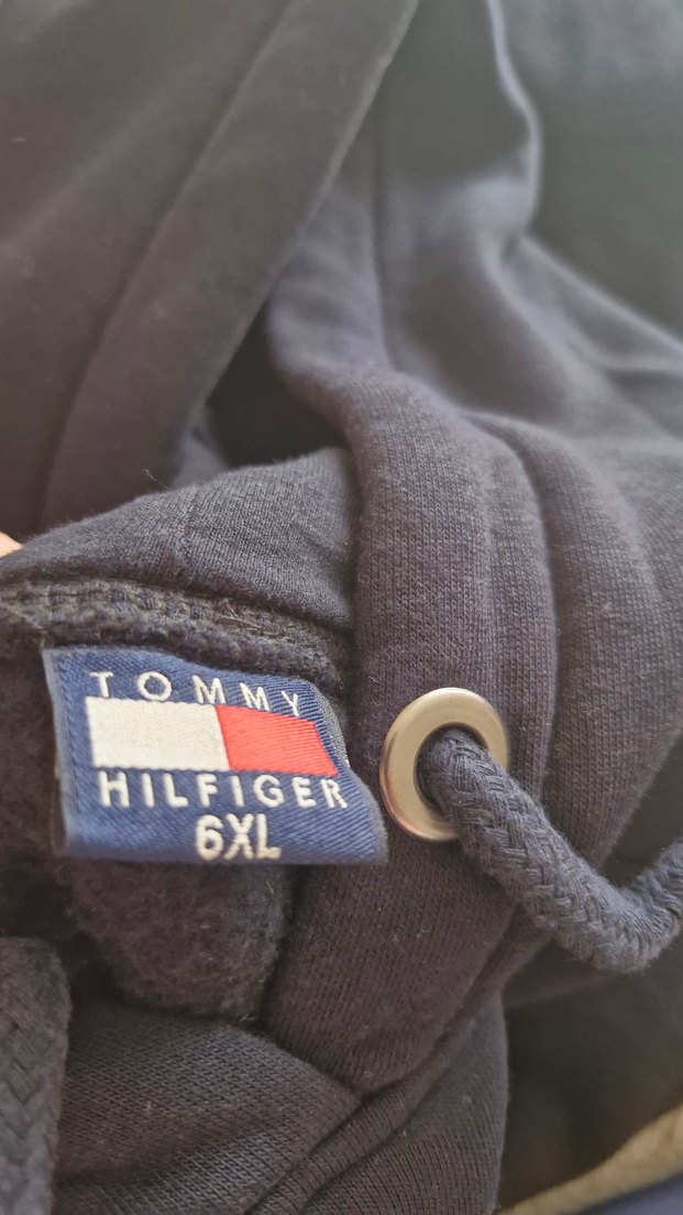 Tommy Hilfiger Erkek Kapüşonlu Sweatshirt Lacivert - Görsel 2