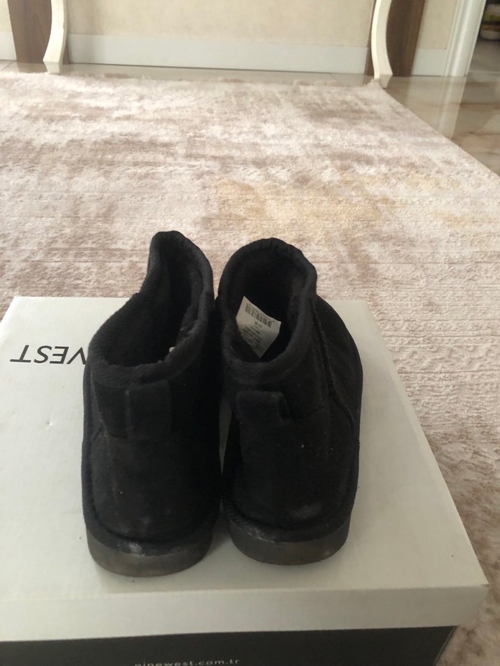 37 numara Defacto marka Siyah Dolgu Topuk Kadın Bot - Görsel 3