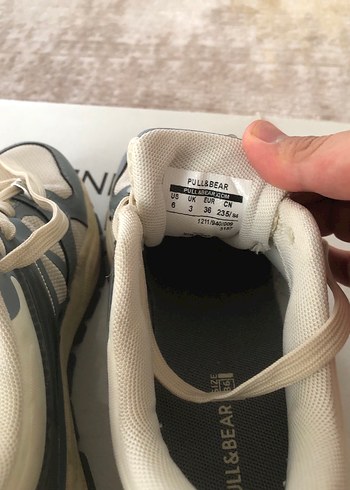 36 numara Pull&bear marka ayakkabı - Görsel 4
