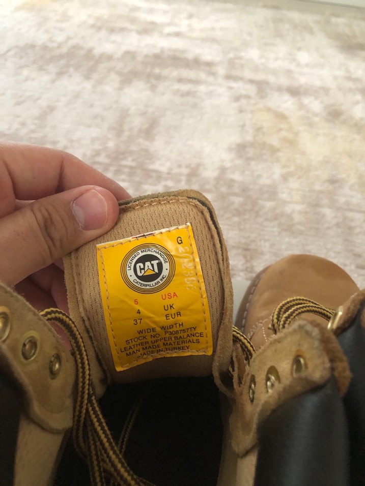 37 numara cat marka bot - Görsel 4