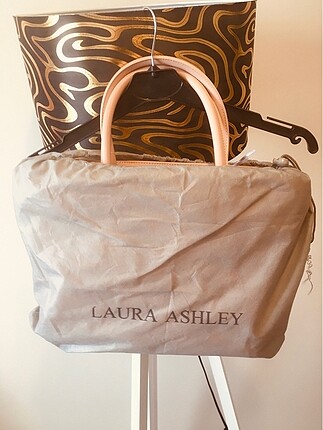 Laura Ashley Laura Ashley orjinal marka pudra pembe renginde bayan çanta