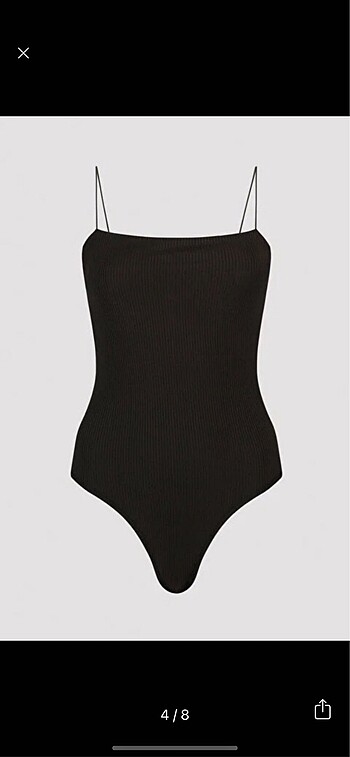 s Beden siyah Renk Bodysuit