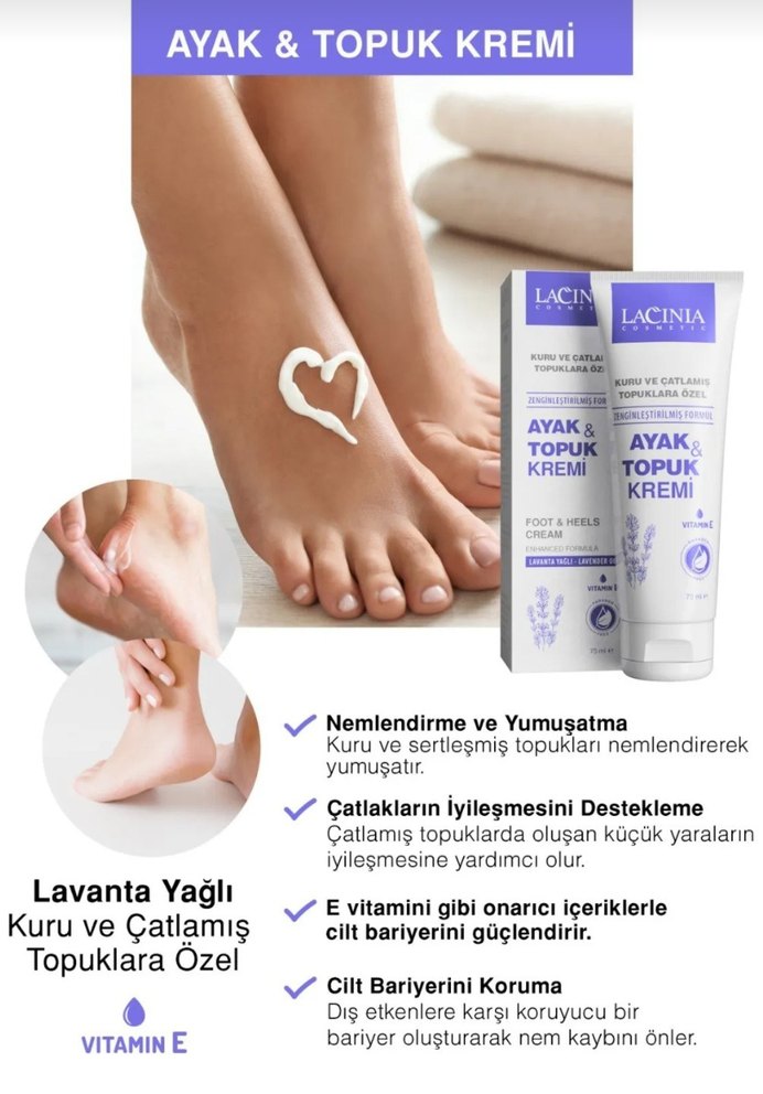 AYAK VE TOPUK KREMİ 75 ml - Görsel 3