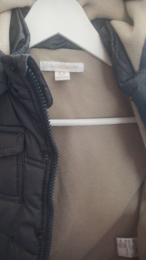 Erkek Çocuk Gri Kürklü Mont - Görsel 2