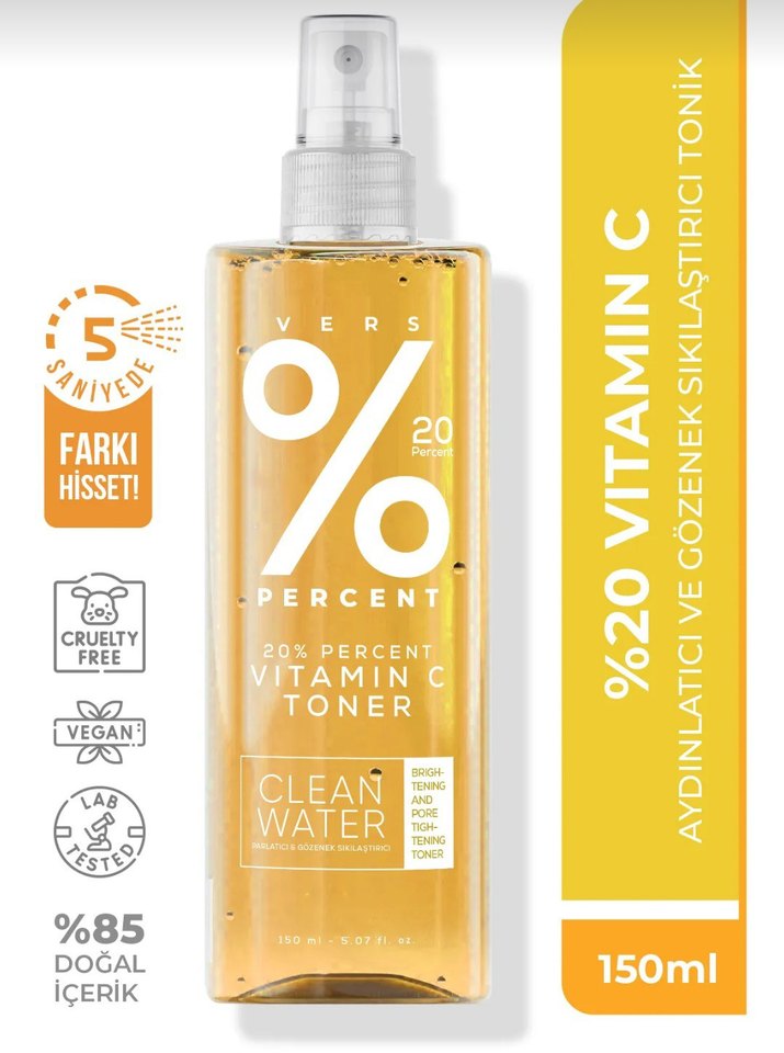 %20 Vitamin C Aydınlatıcı Yüz Temizleme Jeli - Görsel 2