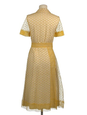 36 Beden Tory Burch Uzun Elbise %70 İndirimli.