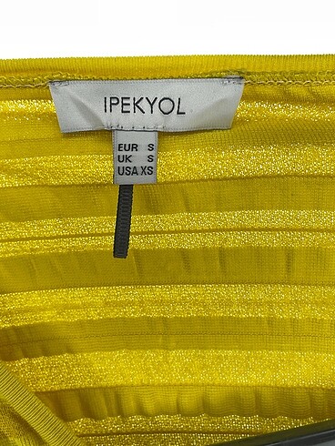 s Beden sarı Renk ipekyol Bluz %70 İndirimli.