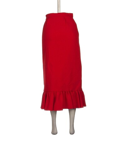 38 Beden MSGM Midi Etek %70 İndirimli.