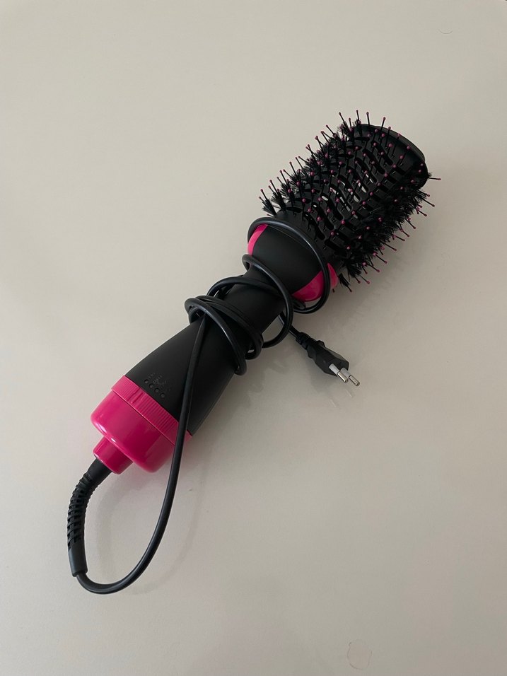 Pembe Saç Şekillendirici Fırça - Görsel 5