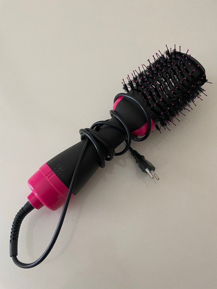 Pembe Saç Şekillendirici Fırça - Görsel 3