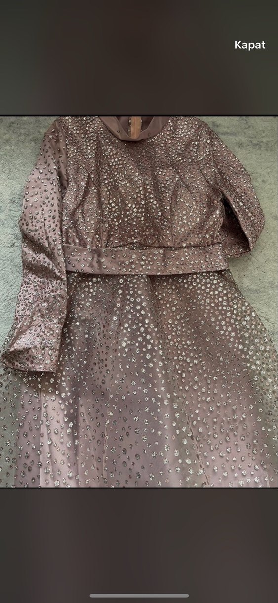 Tesettür abiye Mezuniyet elbisesi - Görsel 2