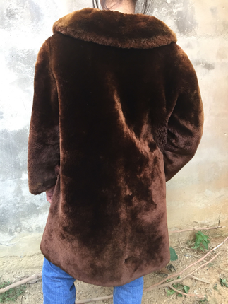 s Beden Vintage peluş kürk