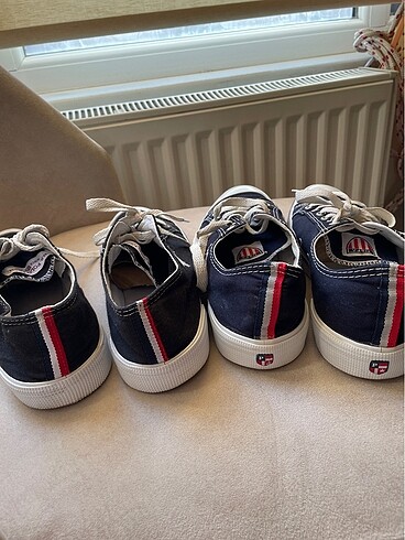 U.S Polo Assn. 2 Adet Polo marka converse tip 41 ve 42 no ayakkabı