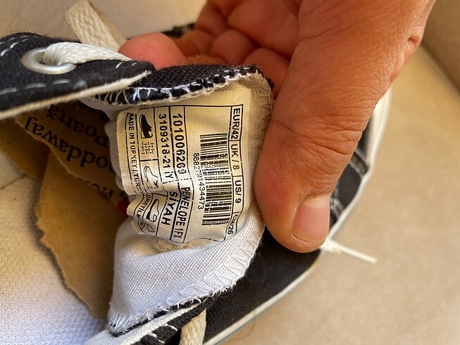 42 Beden 2 Adet Polo marka converse tip 41 ve 42 no ayakkabı
