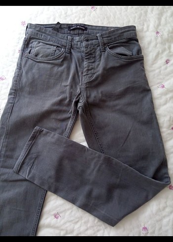 Gri Erkek Pantolon Regular Fit