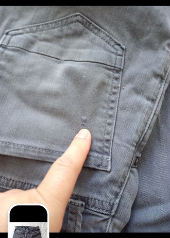 30 Beden gri Renk Gri Erkek Pantolon Regular Fit