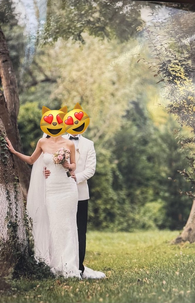 Beyaz Straplez Semih DOĞRUER gelinlik - Görsel 2