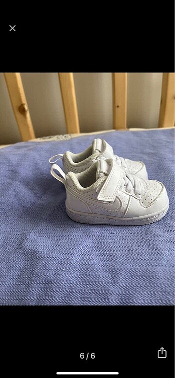 Nike beyaz 18.5 ayakkabı - Görsel 5