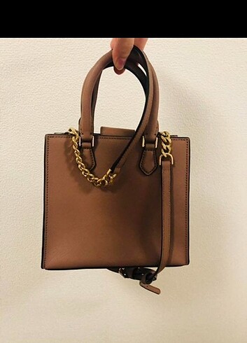  Beden camel Renk Orjinal Michael Kors çanta 