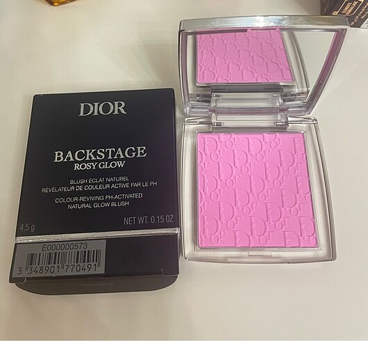 Beden Renk Dior Backstage Rosy Glow 001 Pink