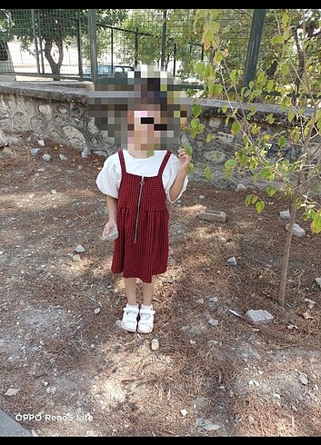 5 yaş DeFacto askılı elbise