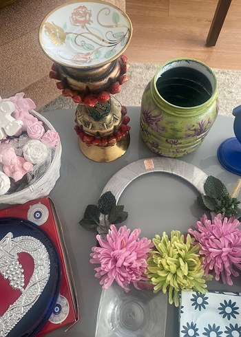Ikea Kahverengi Metal Kıyafet Düzenleyici Sepet
