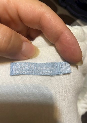 Mavi Peluş Bebek Montu ve Şapka - Görsel 3