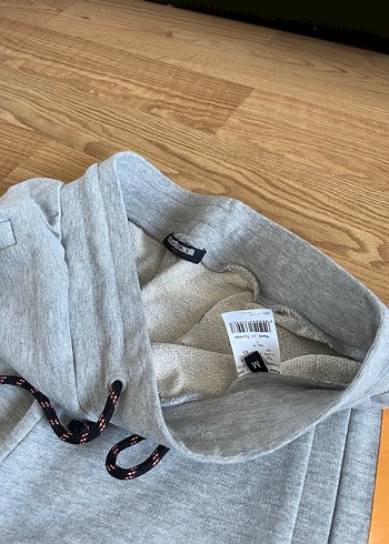 Gri Baskılı Fermuarlı Erkek Spor Eşofman - Görsel 6