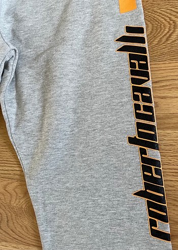 Gri Baskılı Fermuarlı Erkek Spor Eşofman - Görsel 4