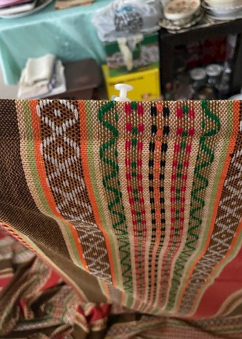 Renkli Desenli etnik perde - Görsel 5