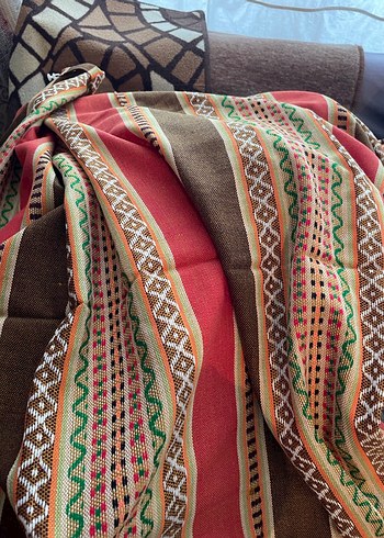 Renkli Desenli etnik perde - Görsel 3