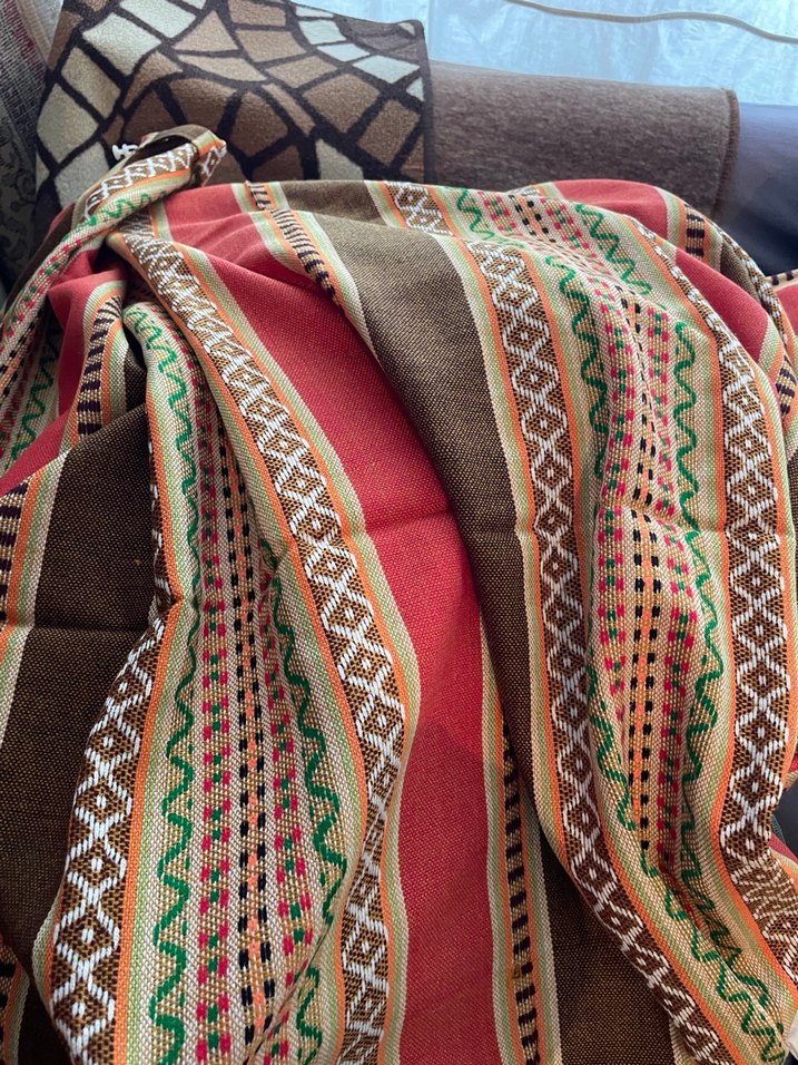 Renkli Desenli etnik perde - Görsel 3