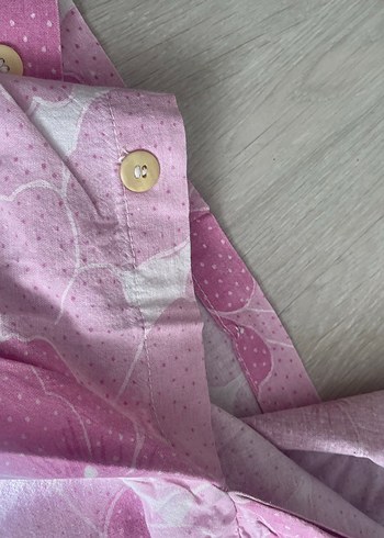 Pembe Çiçek Desenli - Görsel 5