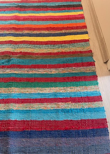 Çok Renkli Çizgili Halı - Görsel 10