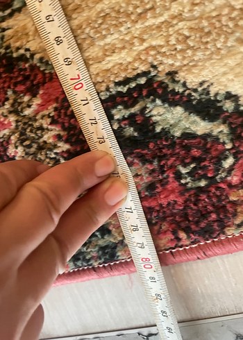 Klasik Desenli Çok Renkli Koşu Halısı - Görsel 8