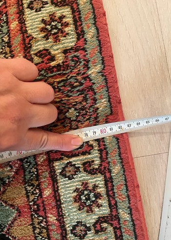 Klasik Desenli Çok Renkli Koşu Halısı - Görsel 7