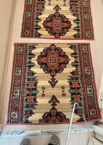 Klasik Desenli Çok Renkli Koşu Halısı - Görsel 5